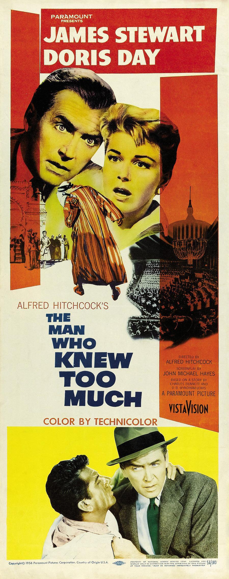 Постер фильма Человек, который слишком много знал | Man Who Knew Too Much