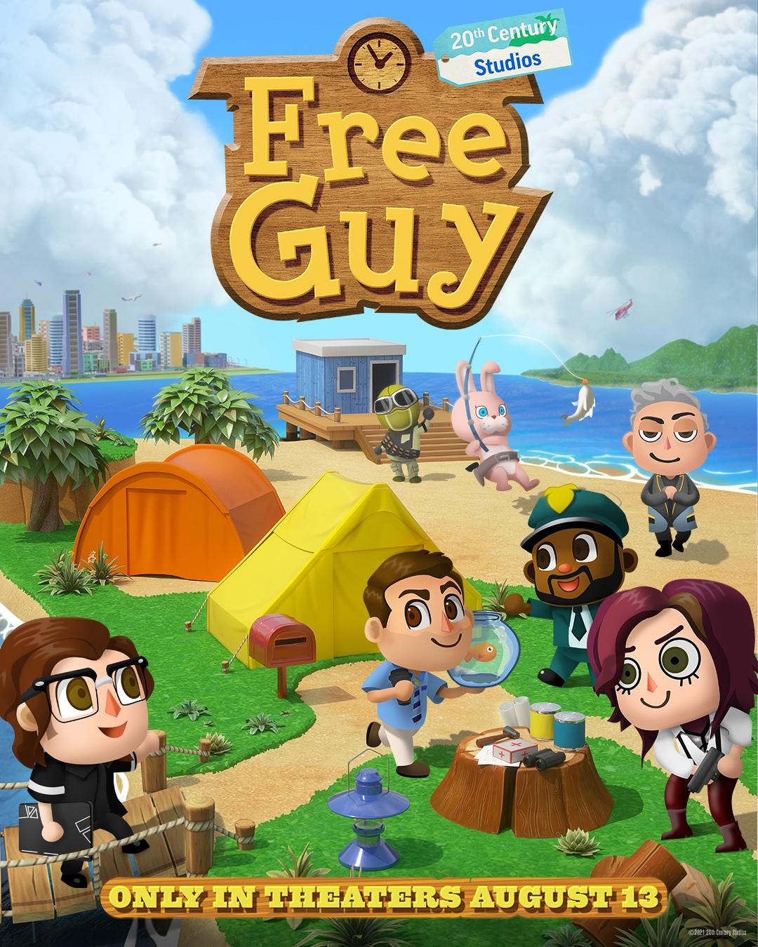 Постер фильма Главный герой | Free Guy