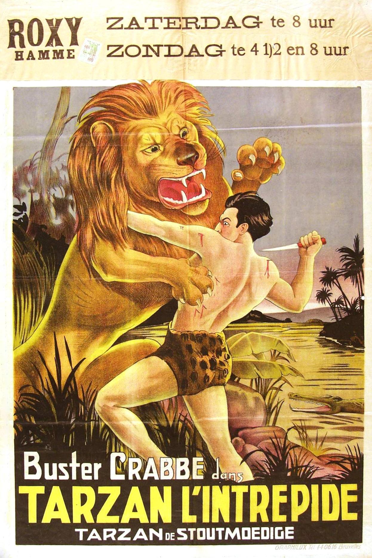 Постер фильма Tarzan the Fearless