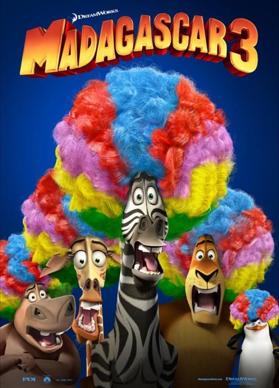 Постер фильма Мадагаскар 3 | Madagascar 3: Europe's Most Wanted