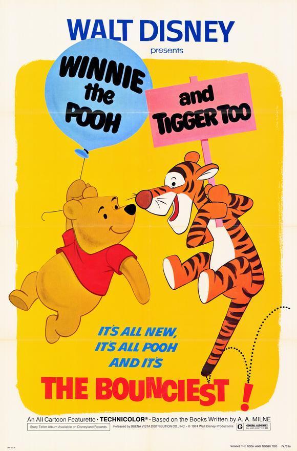 Постер фильма Winnie the Pooh and Tigger Too