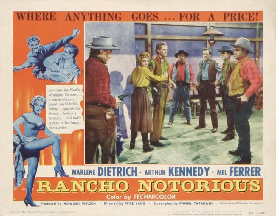 Постер фильма Пресловутое ранчо | Rancho Notorious