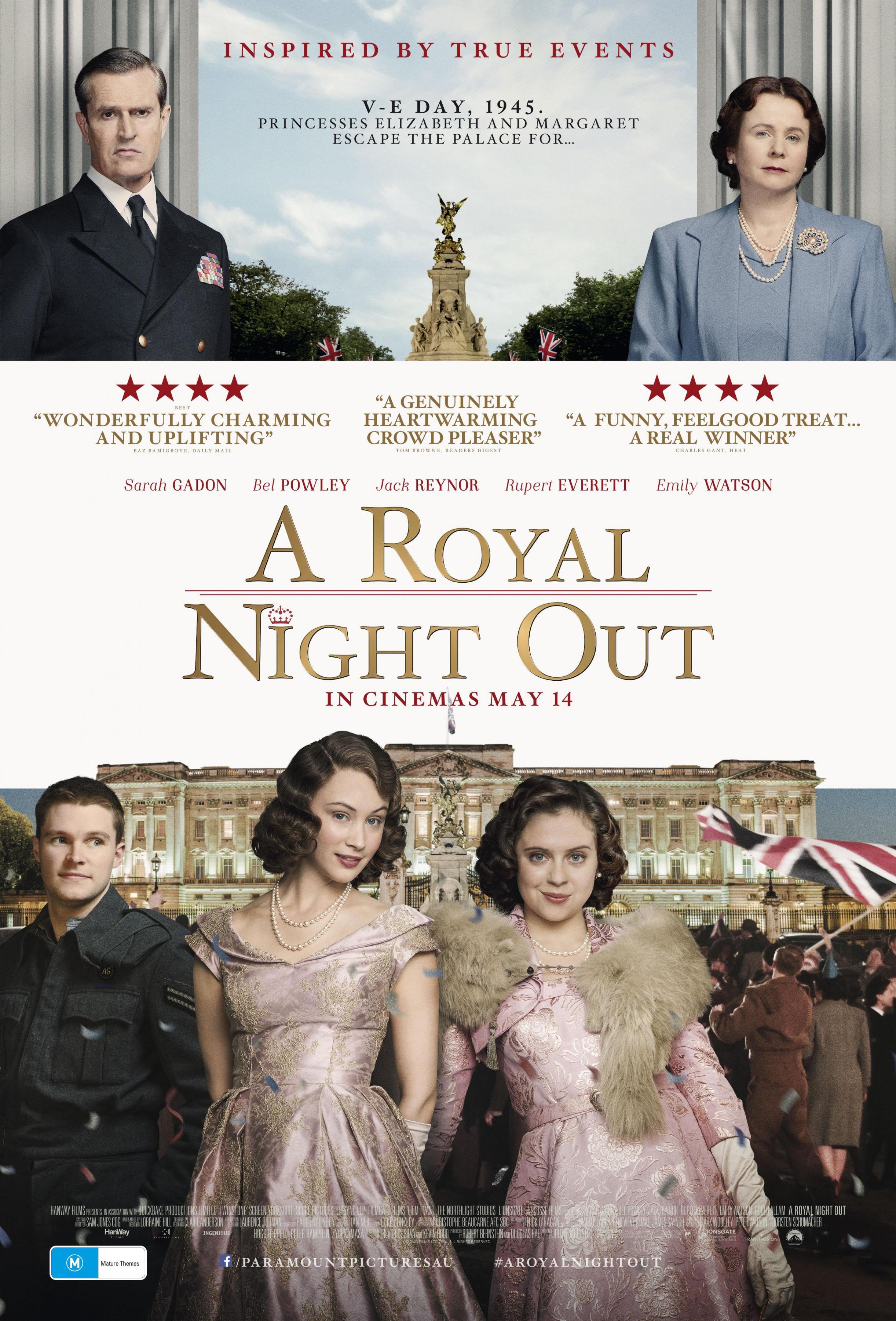 Постер фильма Лондонские каникулы | Royal Night Out