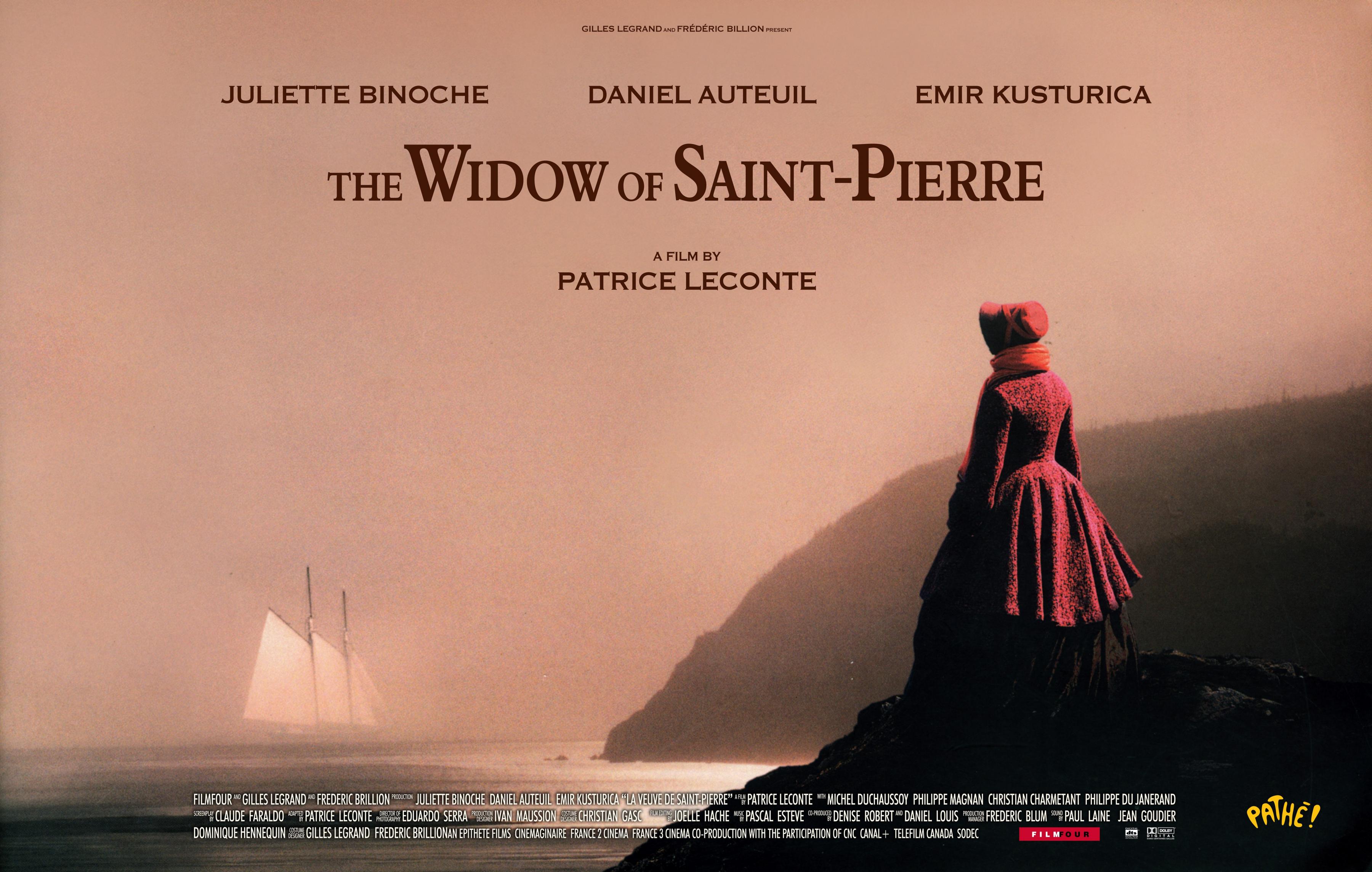 Постер фильма Вдова с острова Сен-Пьер | Veuve de Saint-Pierre, La
