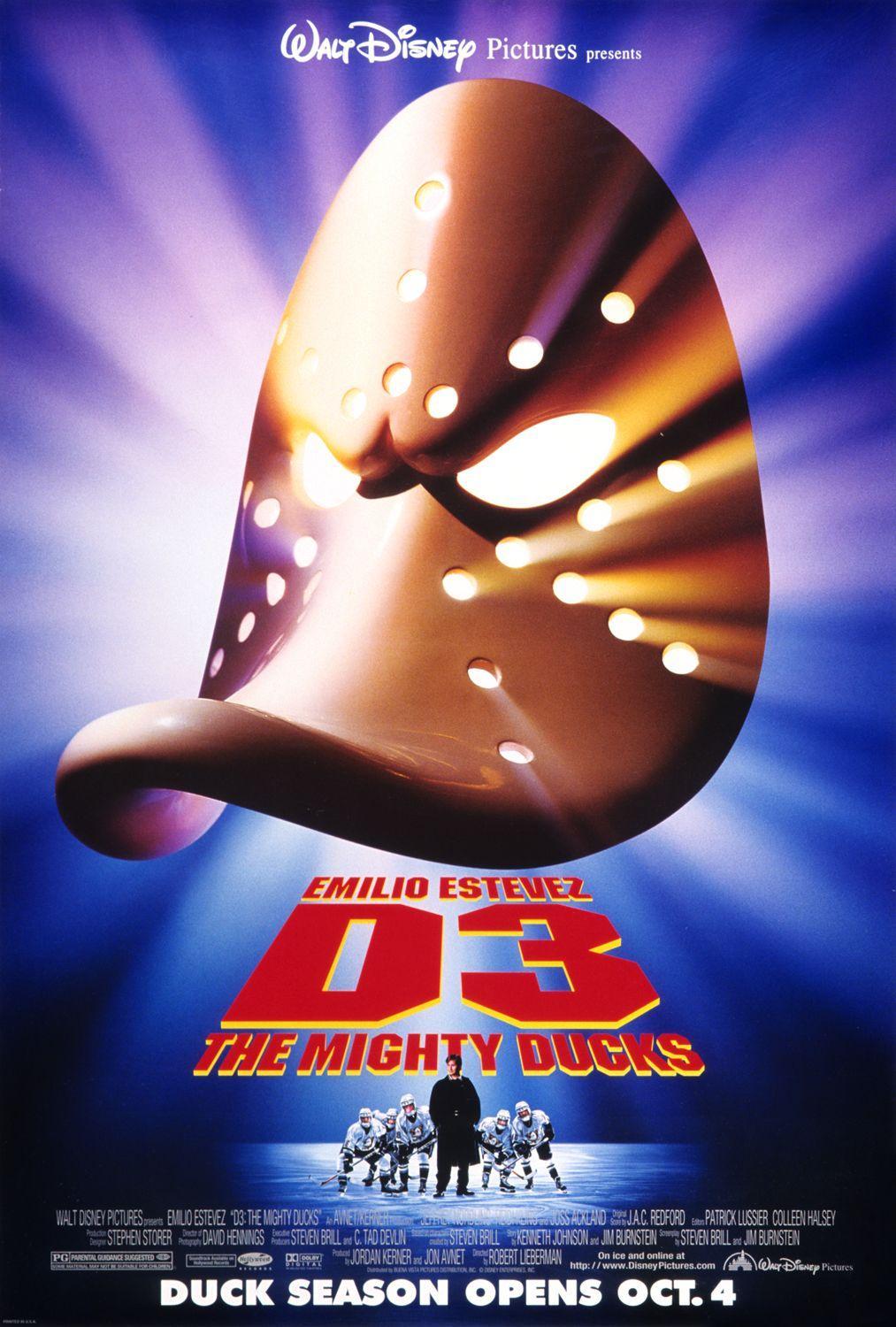 Постер фильма Могучие утята 3 | D3: The Mighty Ducks