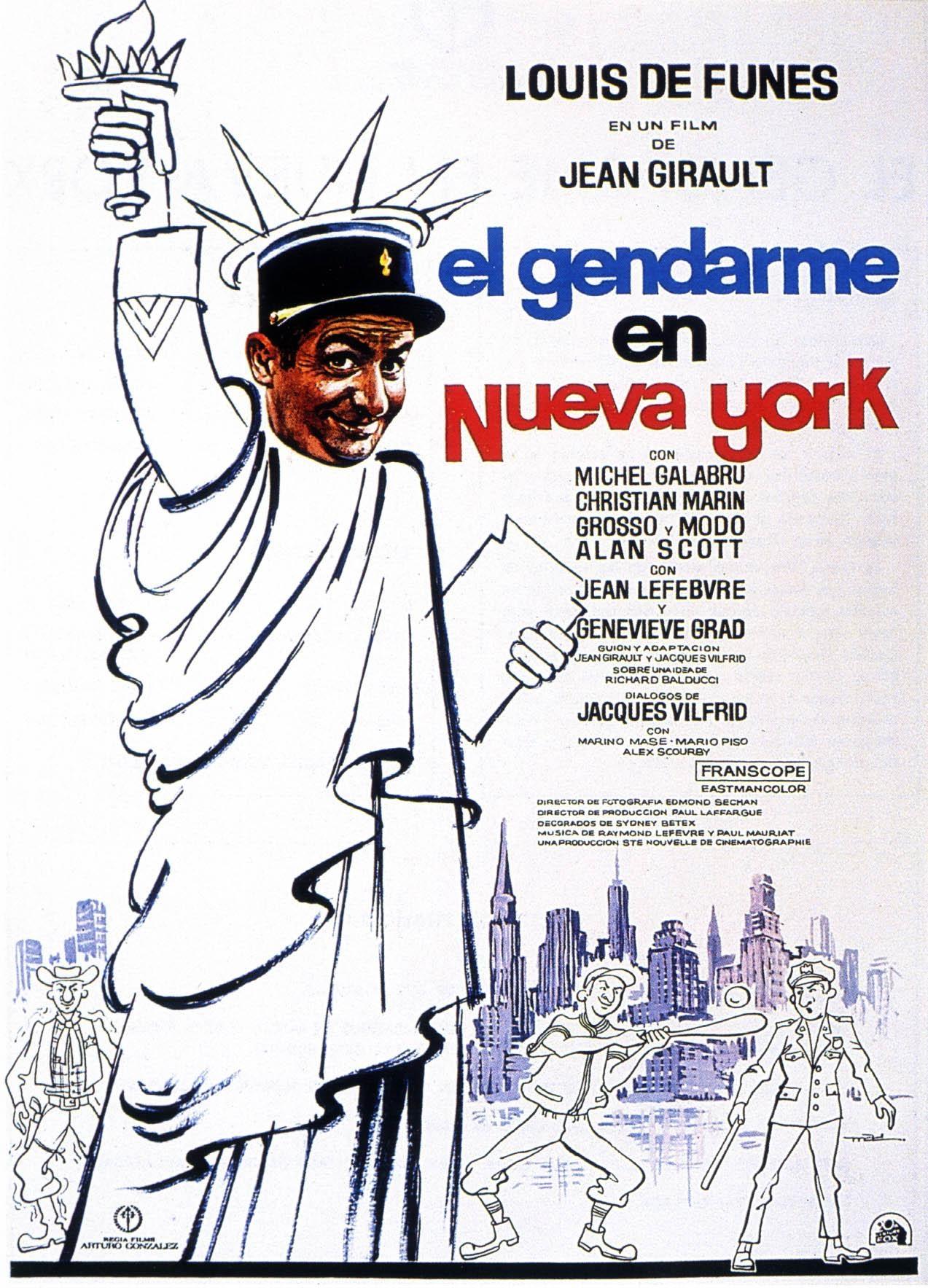 Постер фильма Жандарм в Нью-Йорке | Gendarme a New York, Le
