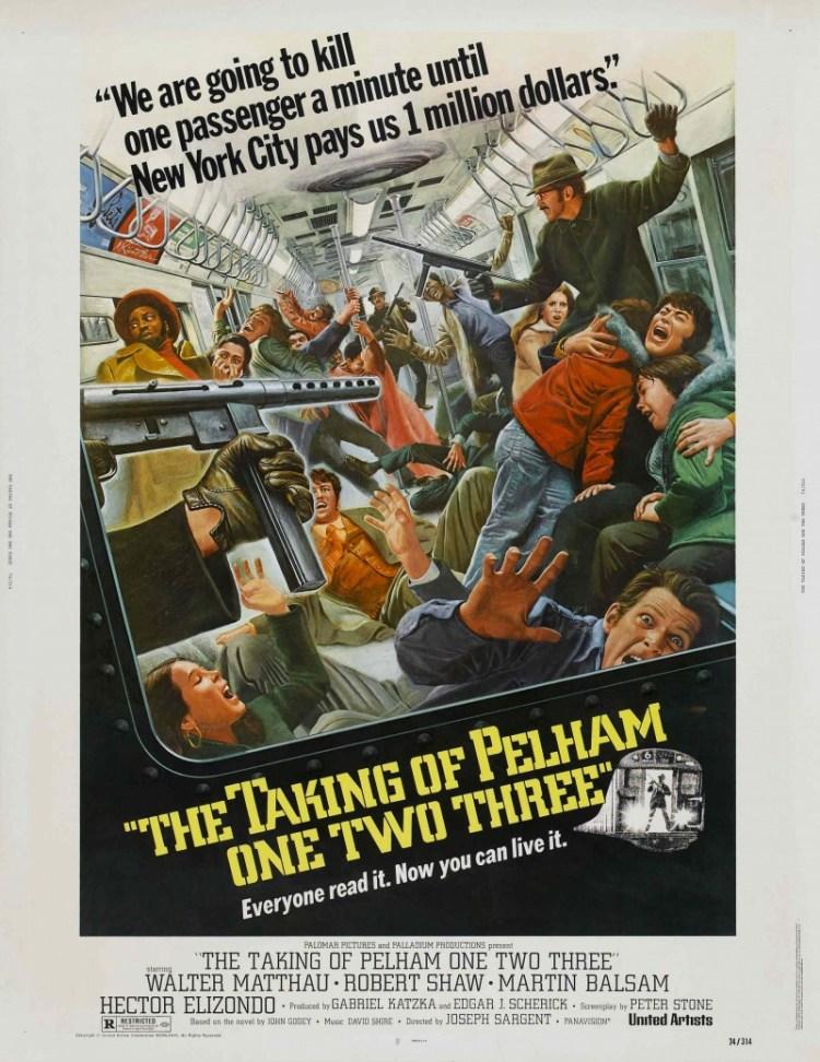 Постер фильма Захват поезда Пелэм 123 | Taking of Pelham One Two Three