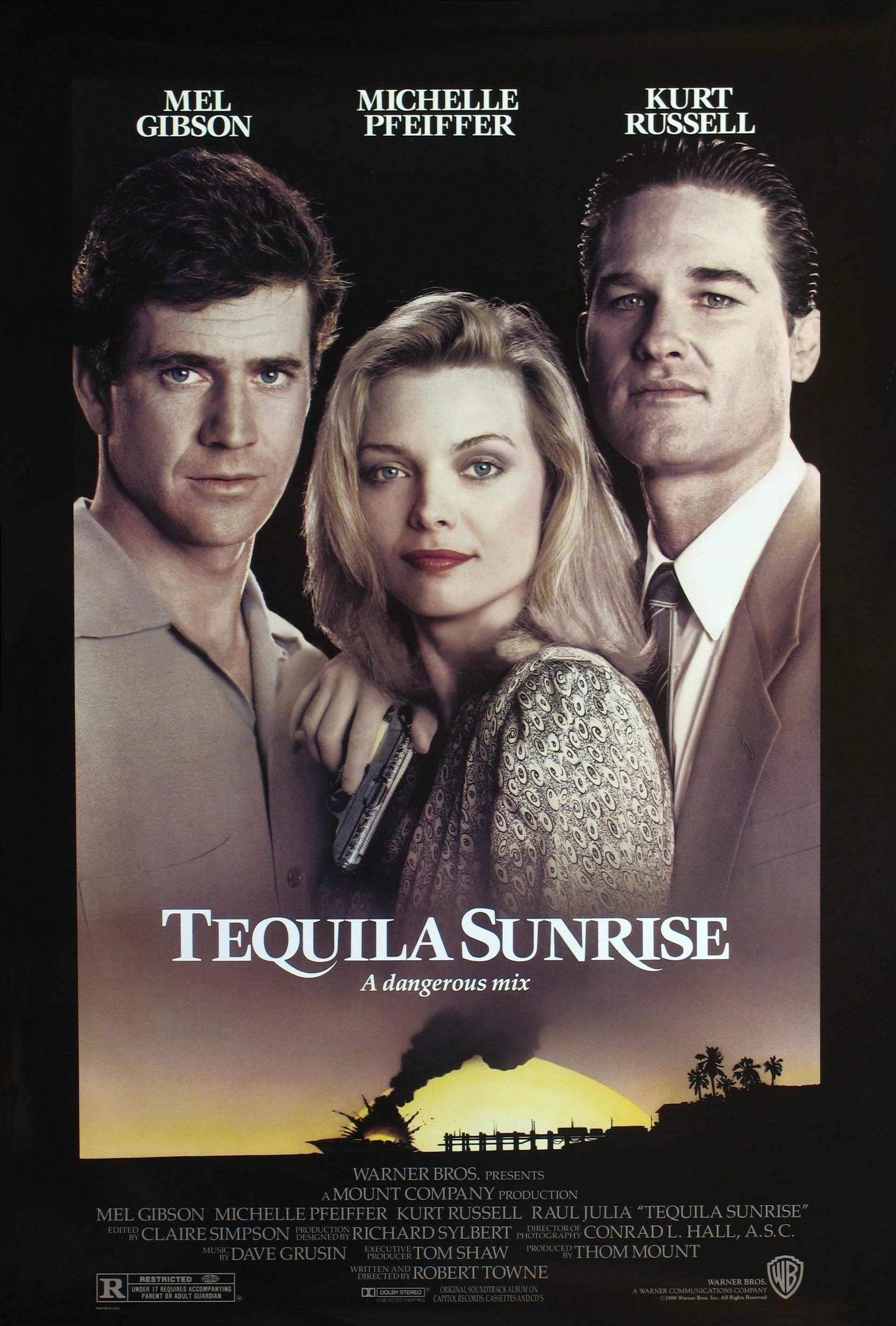 Постер фильма Пьяный рассвет | Tequila Sunrise