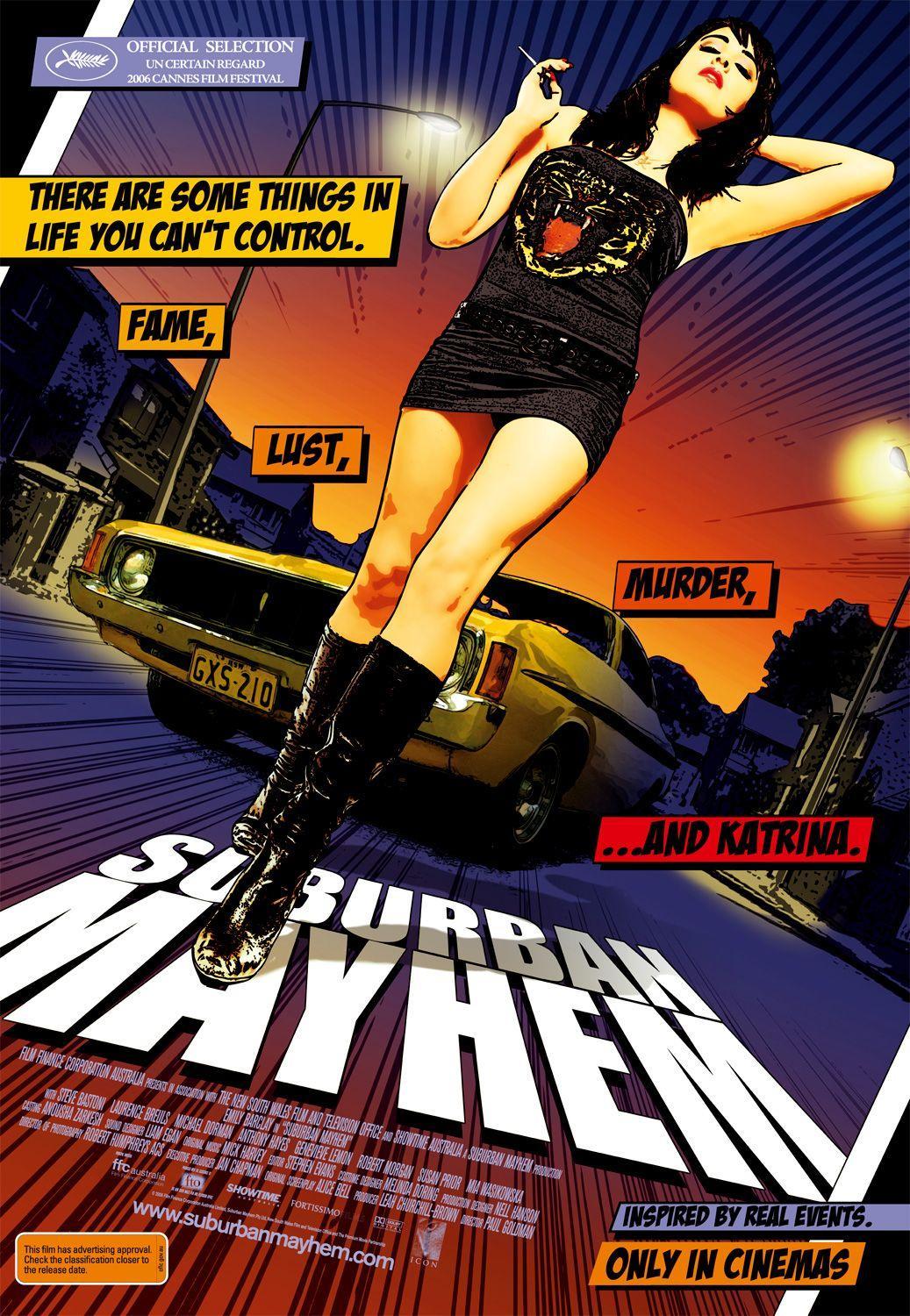 Постер фильма Убийство в пригороде | Suburban Mayhem