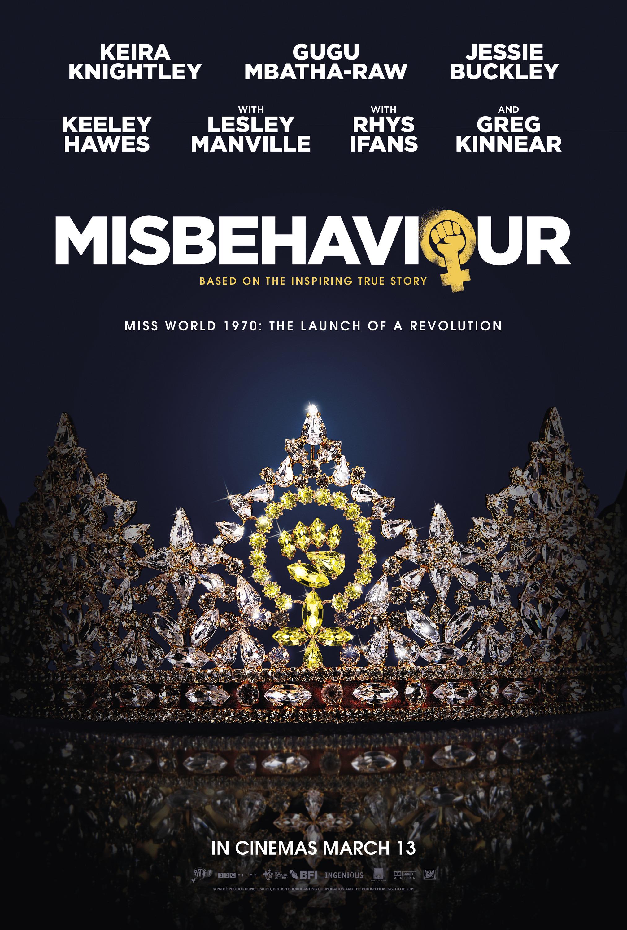 Постер фильма Мисс Плохое поведение | Misbehaviour