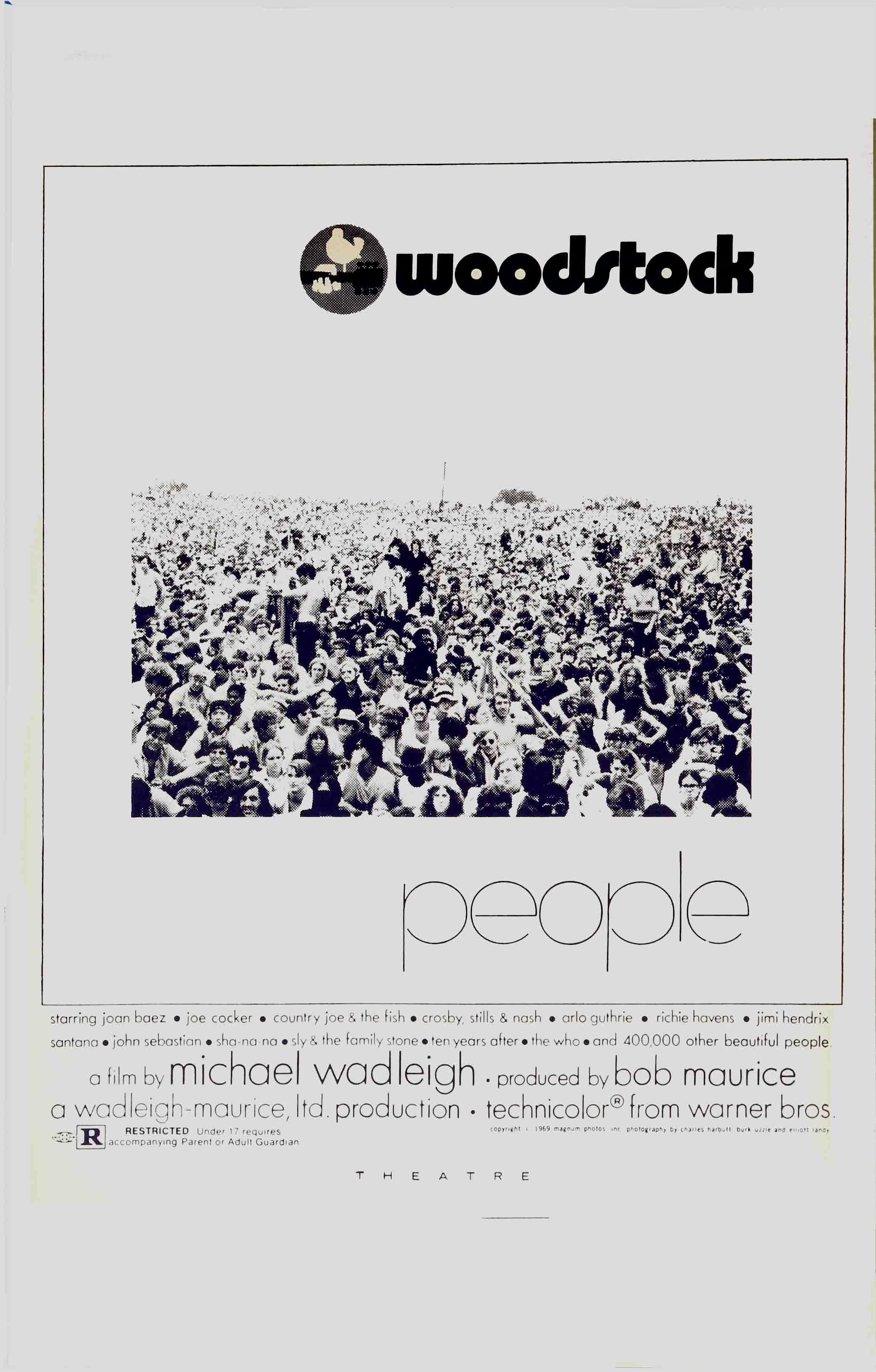 Постер фильма Woodstock