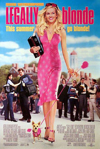 Постер фильма Блондинка в законе | Legally Blonde