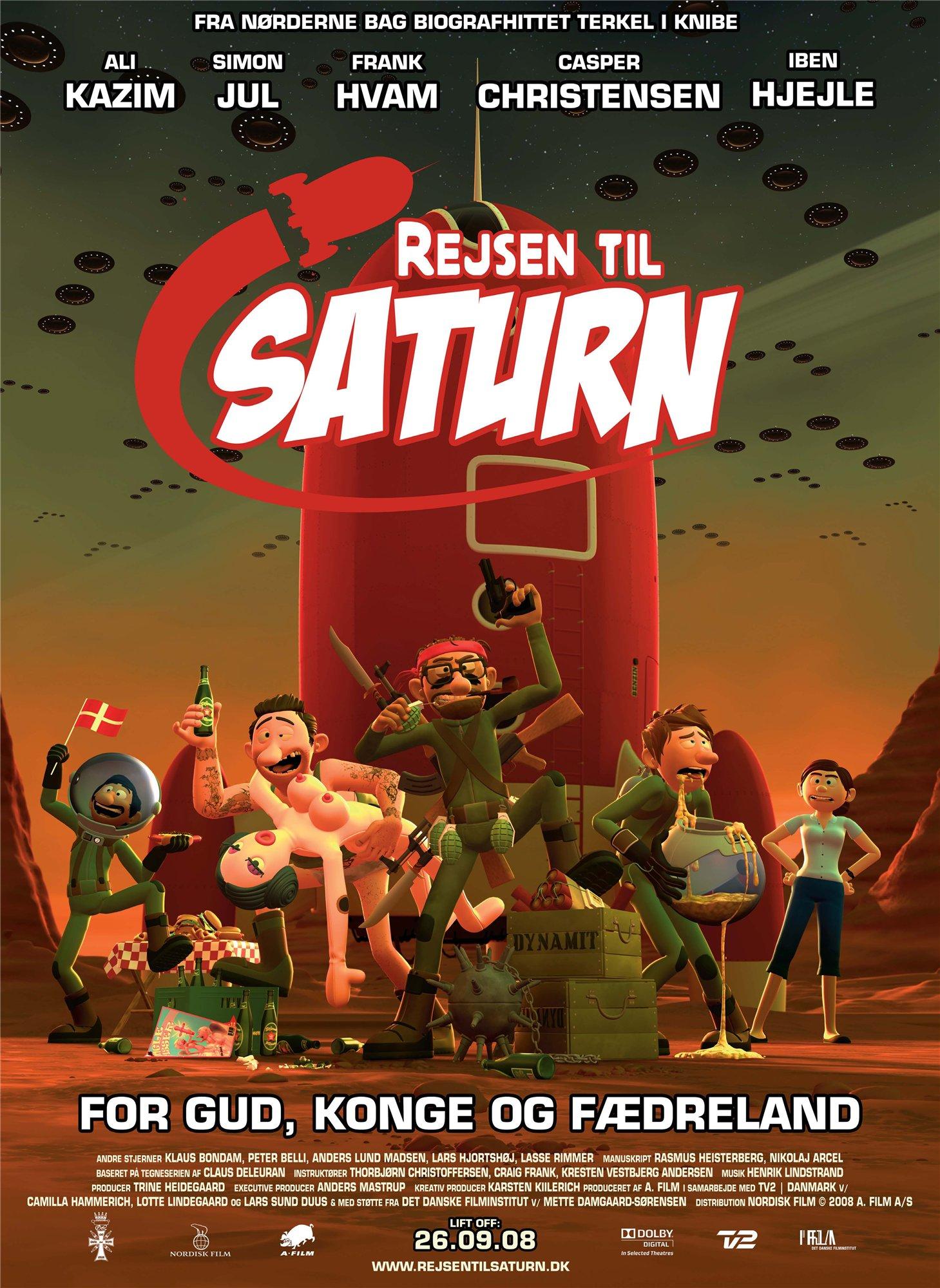 Постер фильма Экспедиция на Сатурн | Rejsen til Saturn