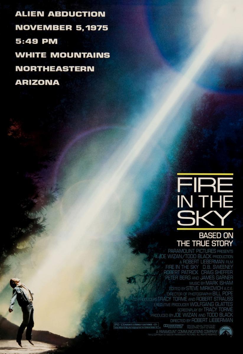 Постер фильма Огонь в небе | Fire in the Sky