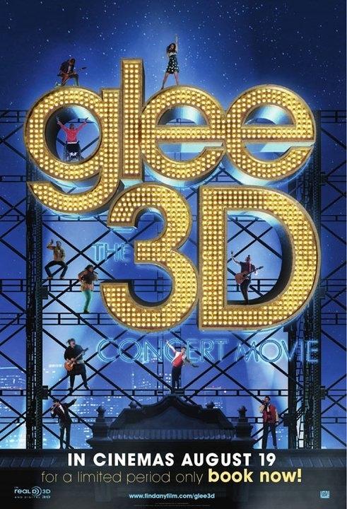 Постер фильма Лузеры. Живой концерт в 3D | Glee: The 3D Concert Movie