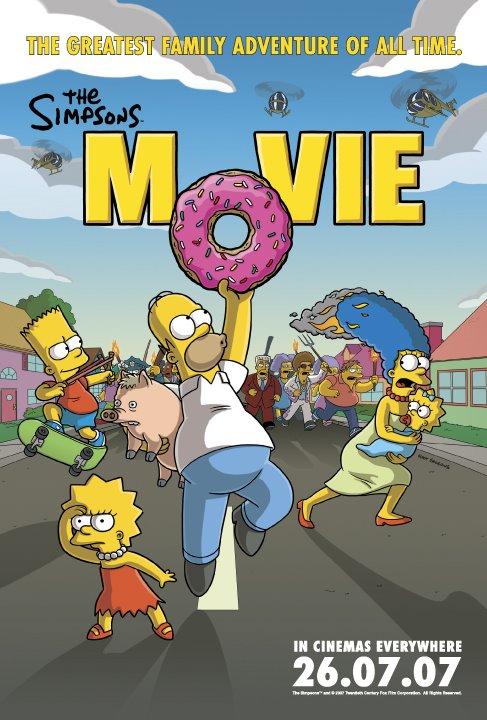Постер фильма Симпсоны в Кино | Simpsons Movie