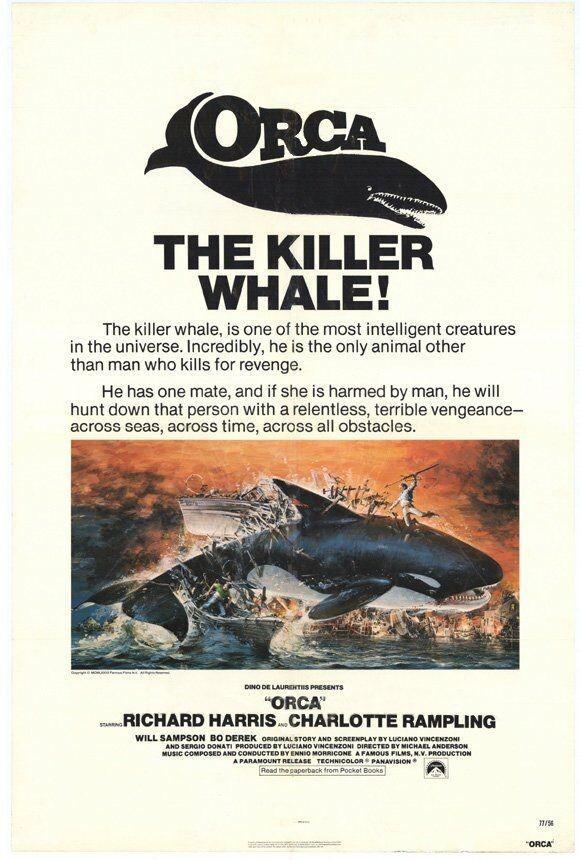 Постер фильма Смерть среди айсбергов | Orca
