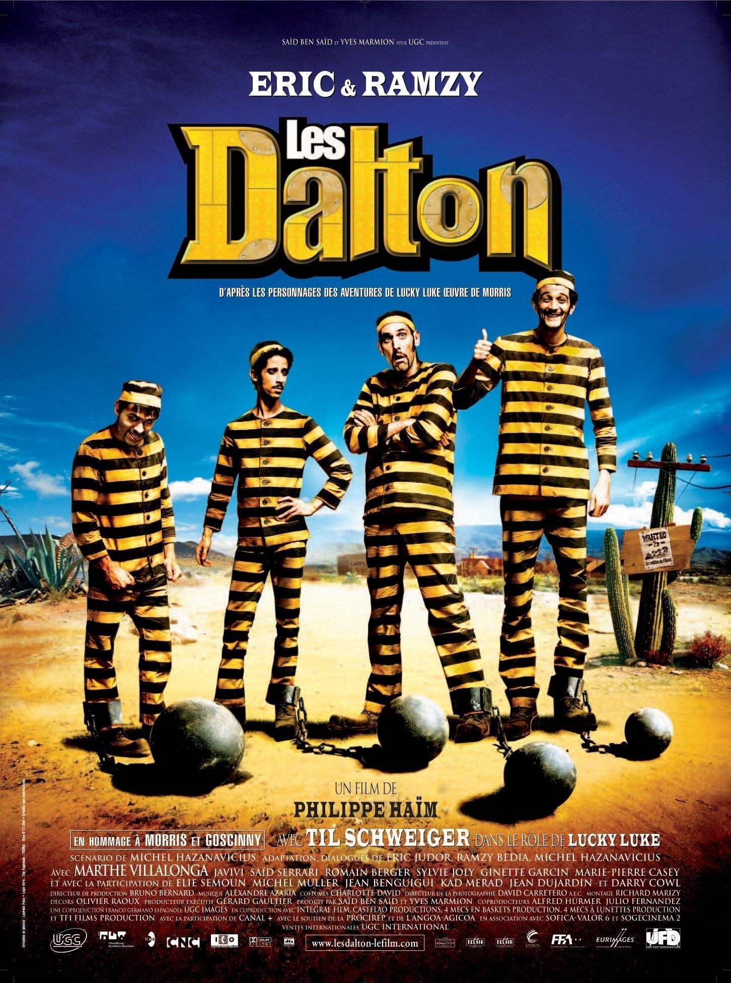 Постер фильма Великолепная четверка | Les Dalton