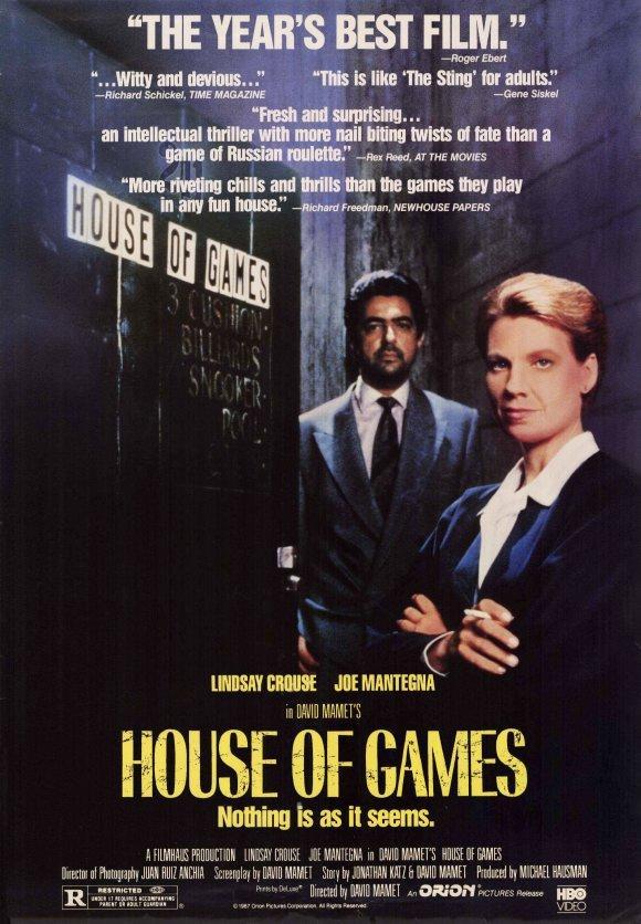 Постер фильма Игорный дом | House of Games