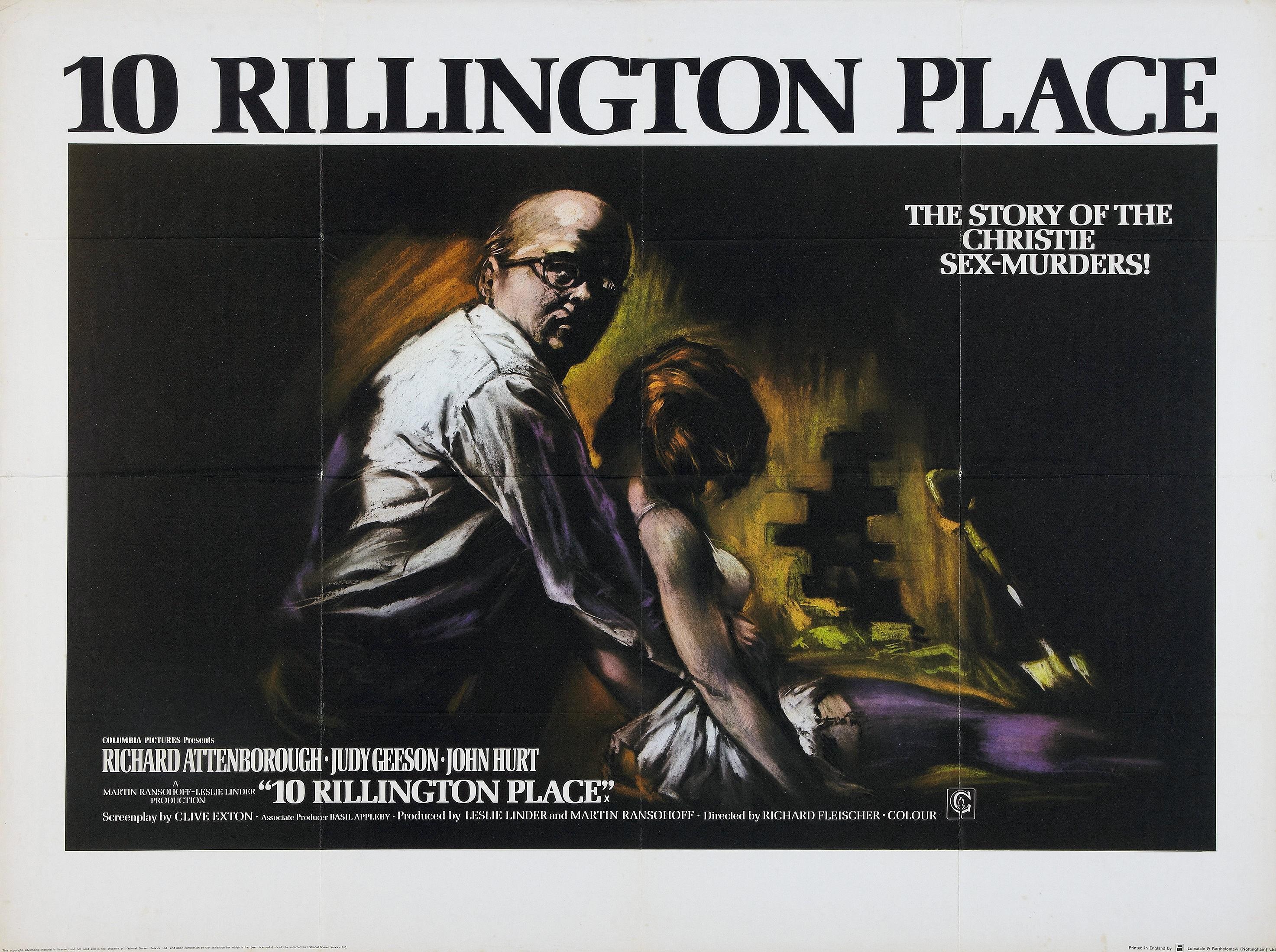 Постер фильма Риллингтон Плэйс, дом 10 | 10 Rillington Place
