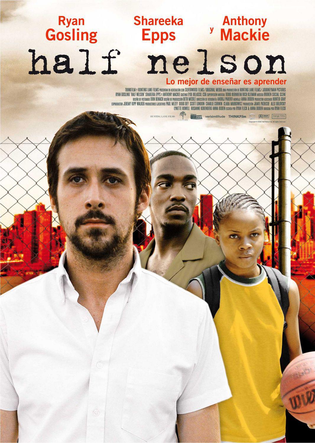 Постер фильма Половина Нельсона | Half Nelson
