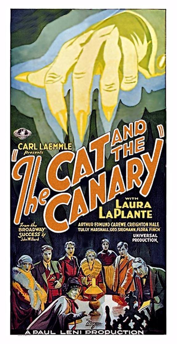 Постер фильма Кот и канарейка | Cat and the Canary