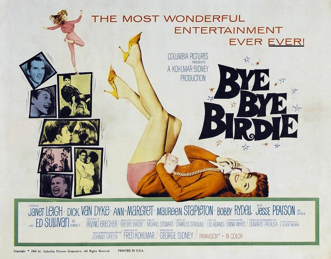 Постер фильма Пока, пташка | Bye Bye Birdie