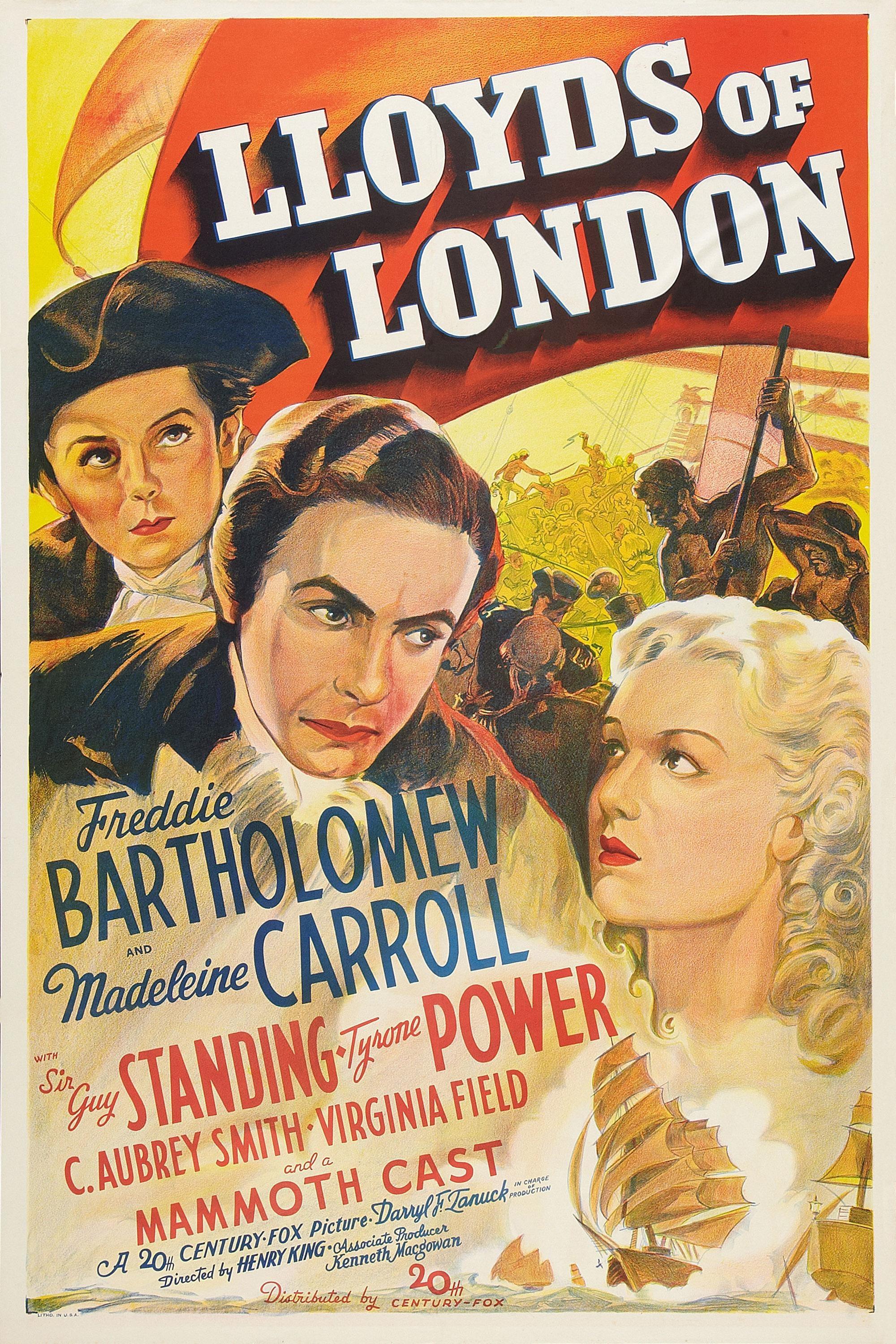 Постер фильма Lloyd's of London