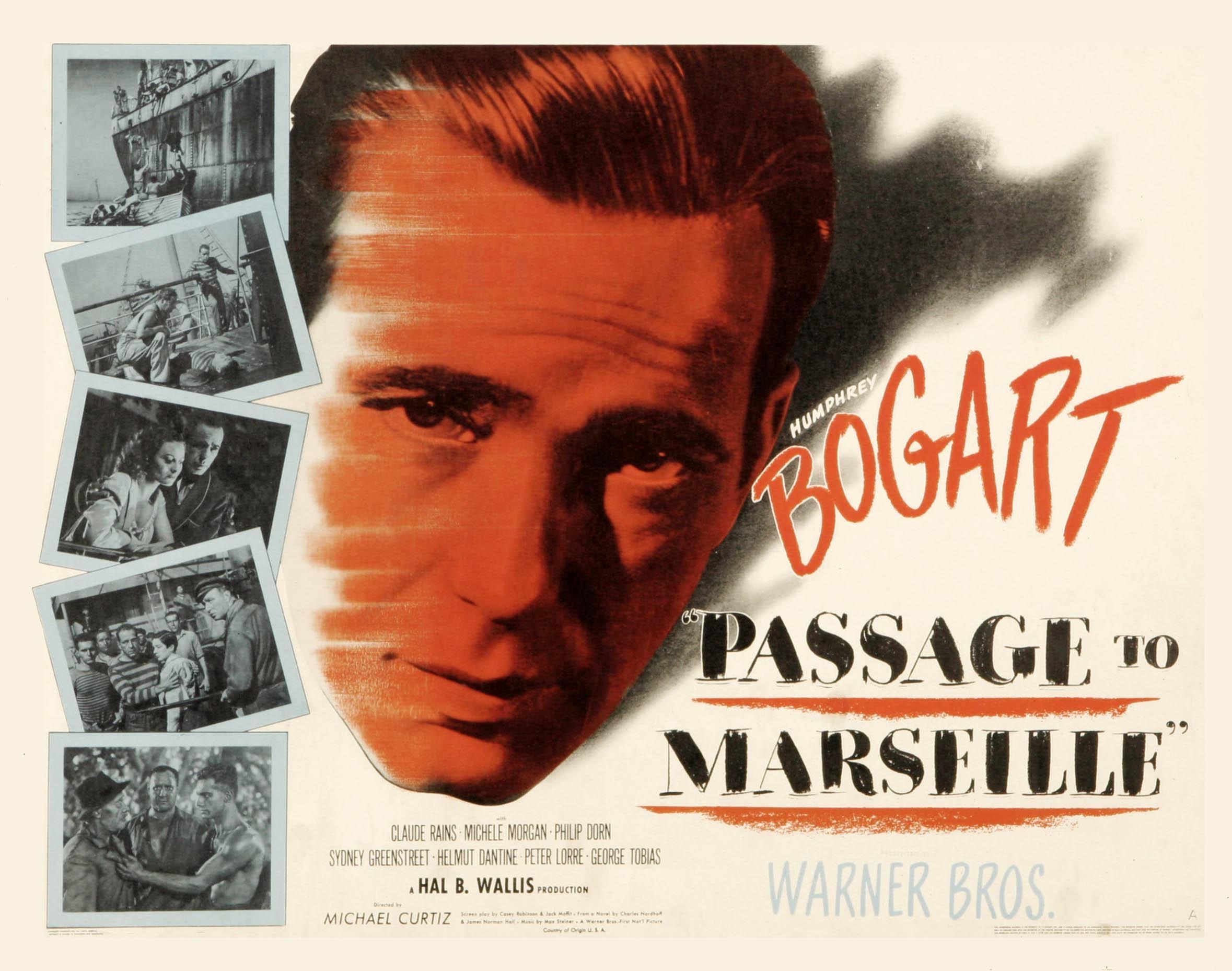 Постер фильма Путь в Марсель | Passage to Marseille