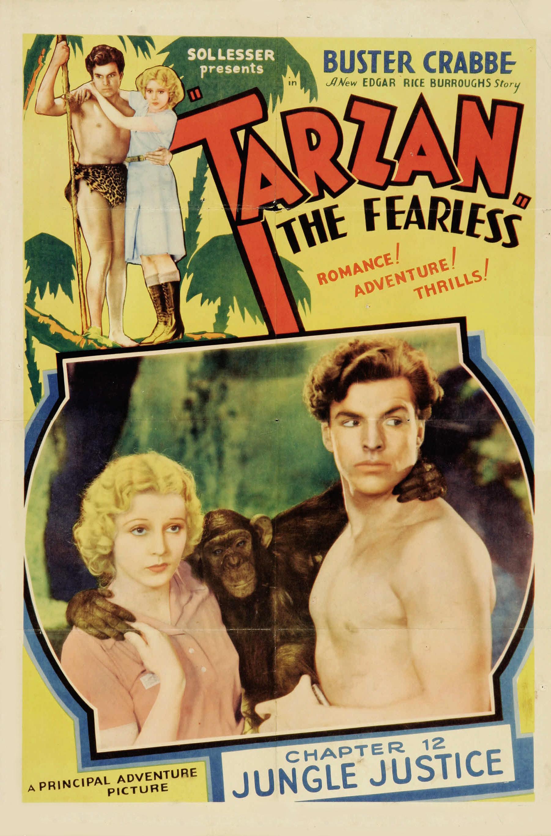 Постер фильма Tarzan the Fearless