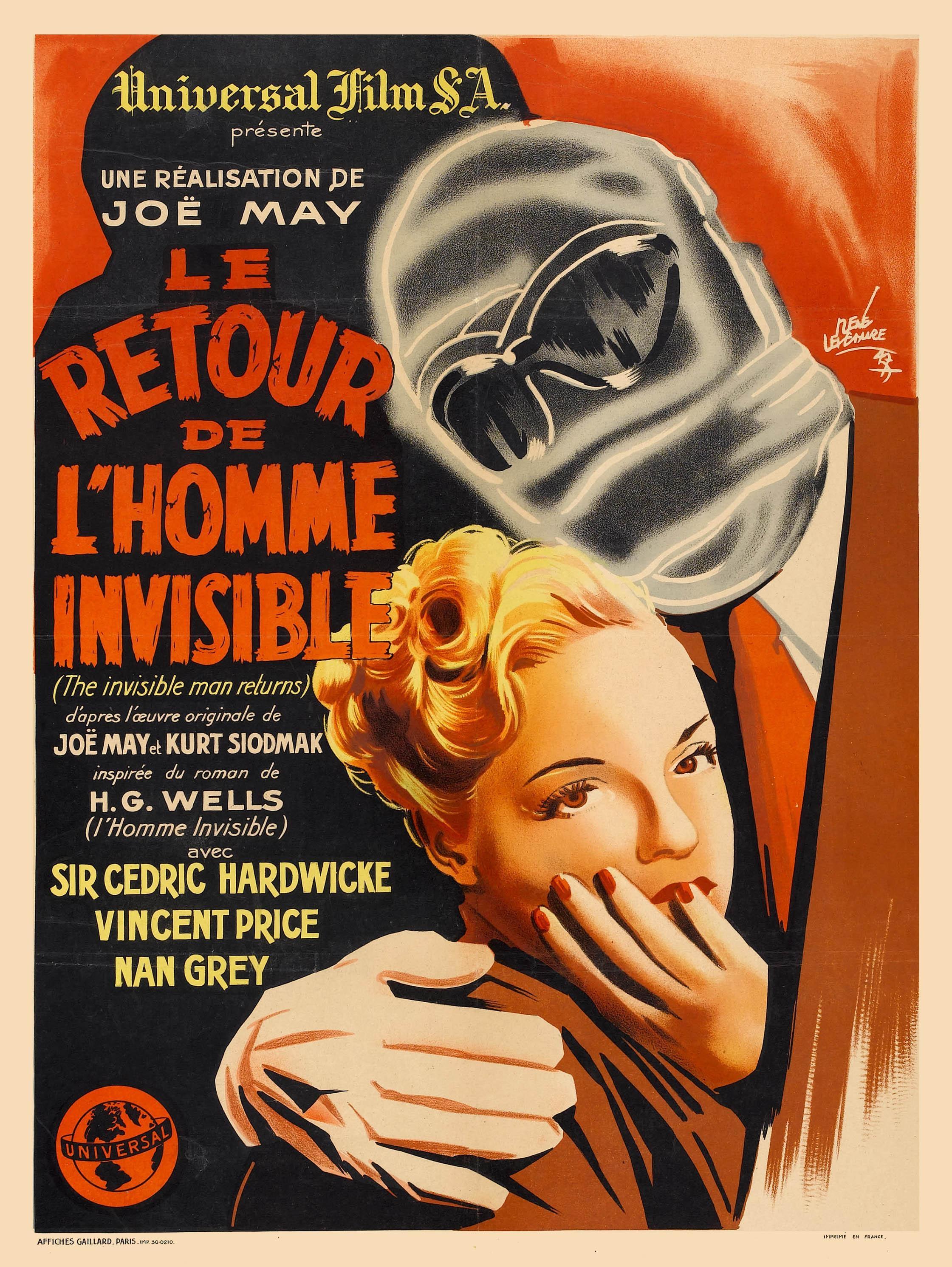 Постер фильма Человек-невидимка возвращается | Invisible Man Returns