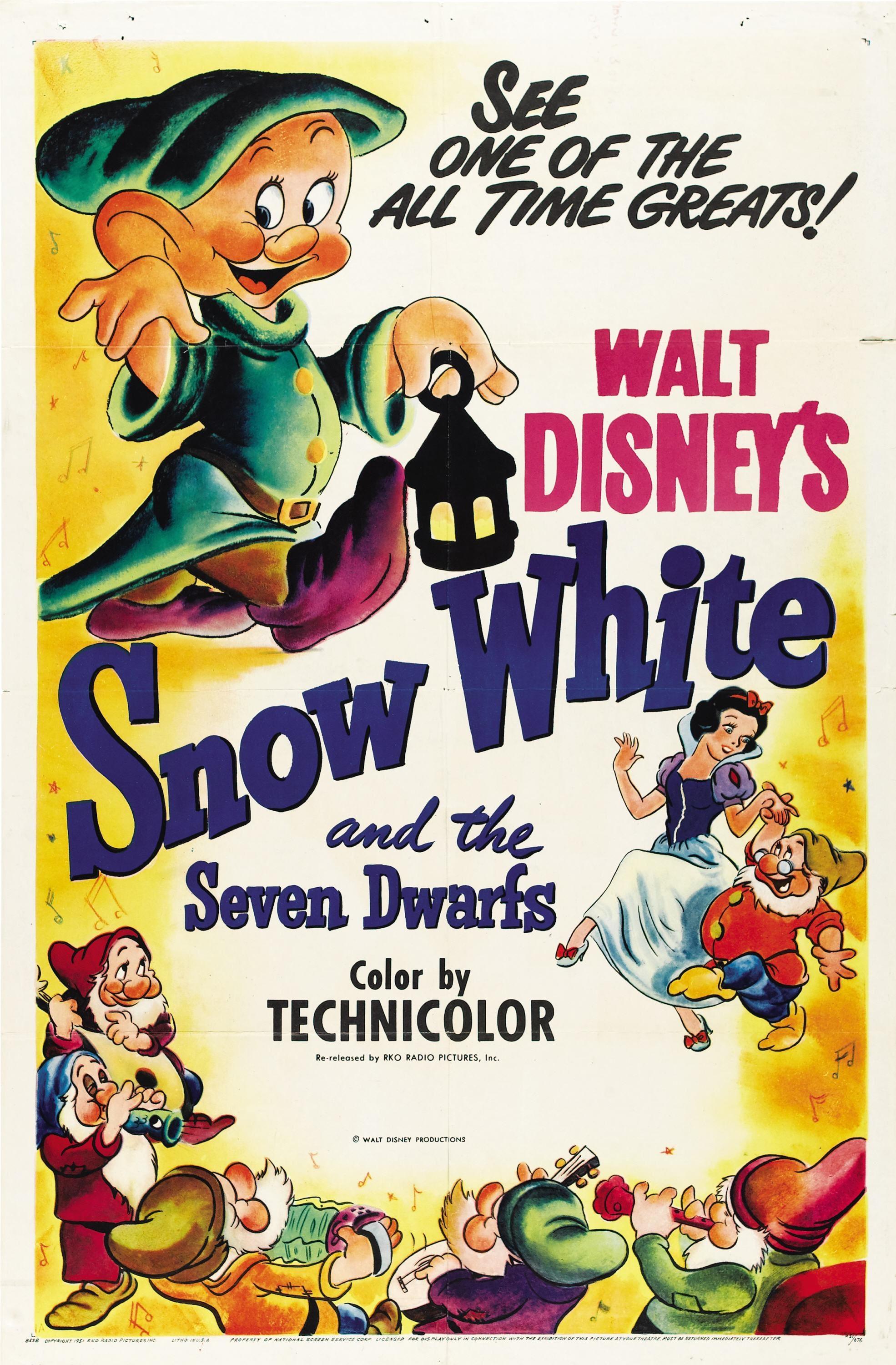 Постер фильма Белоснежка и семь гномов | Snow White and the Seven Dwarfs