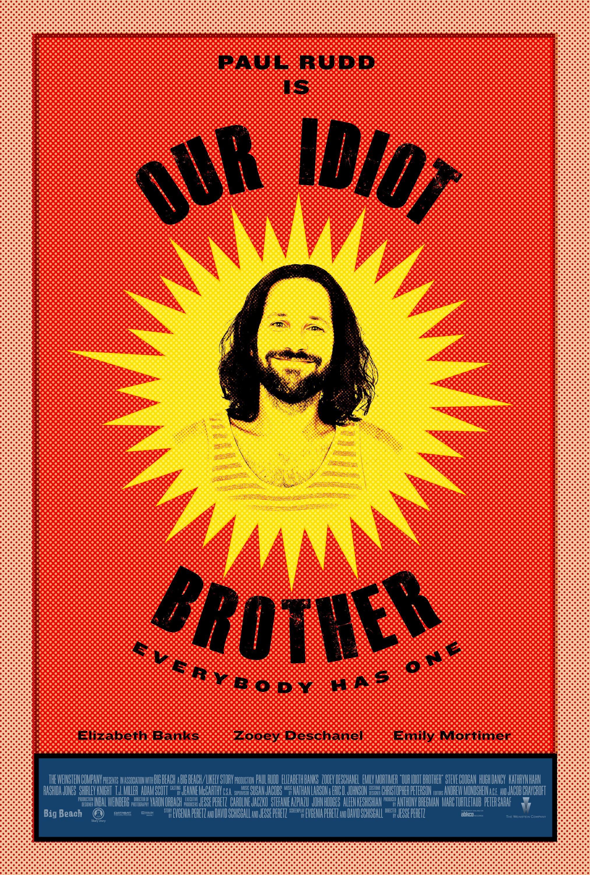 Постер фильма Мой придурочный брат | Our Idiot Brother