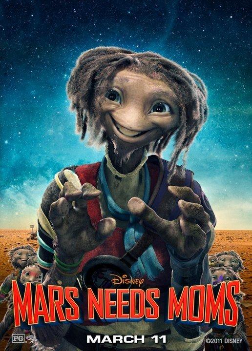 Постер фильма Тайна красной планеты | Mars Needs Moms!