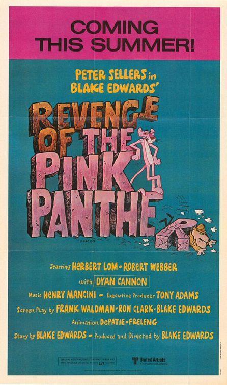 Постер фильма Месть Розовой пантеры | Revenge of the Pink Panther