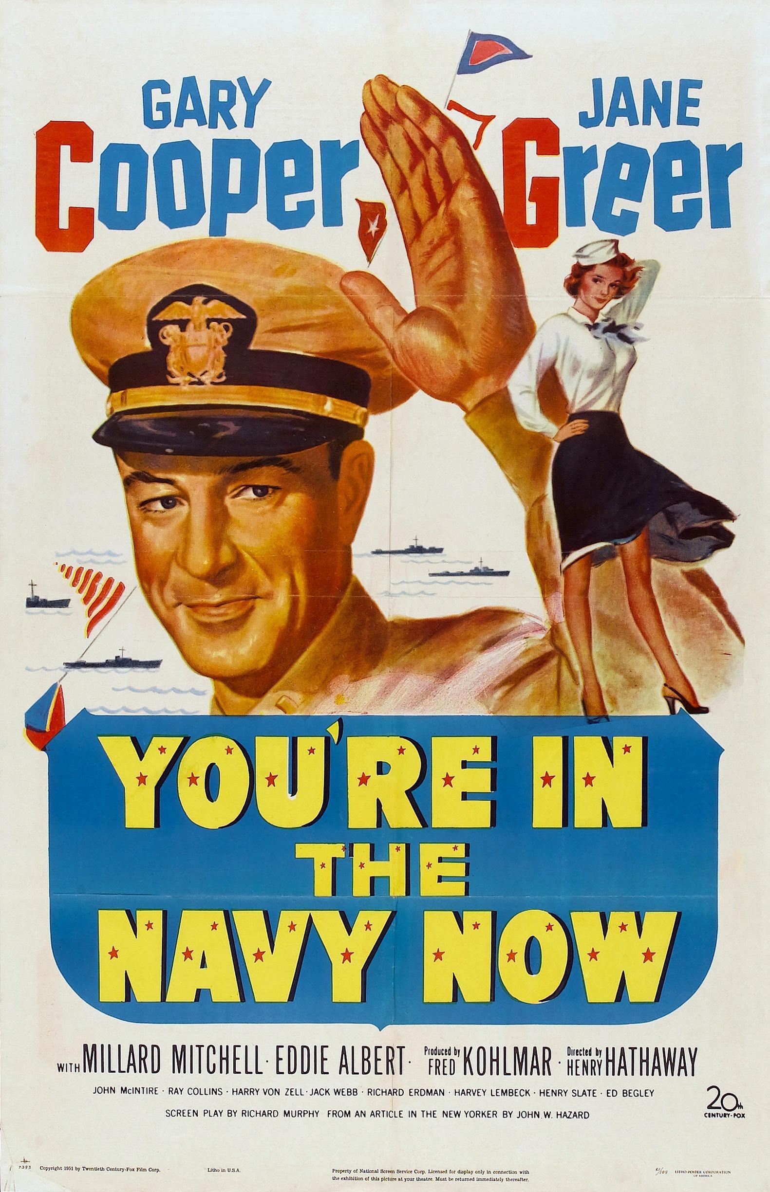 Постер фильма Ты в морском флоте теперь | You're in the Navy Now