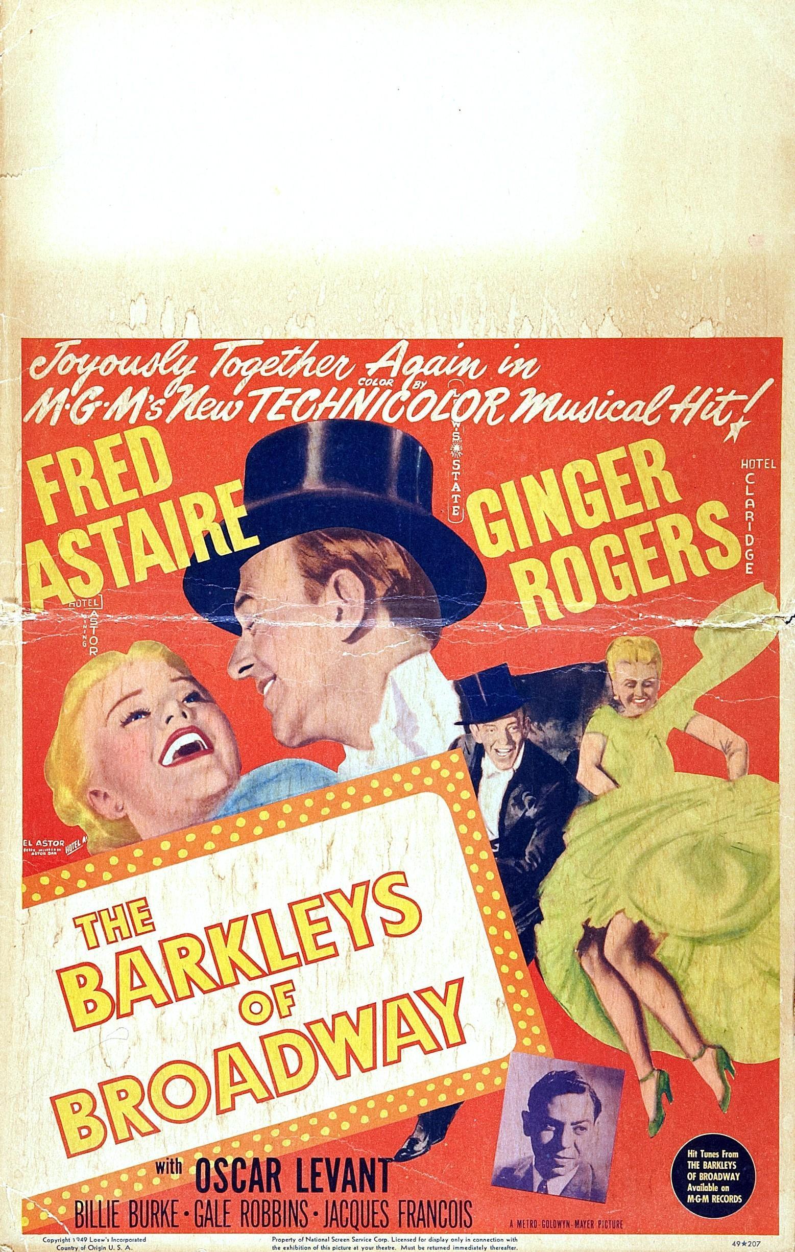 Постер фильма Парочка Баркли с Бродвея | Barkleys of Broadway
