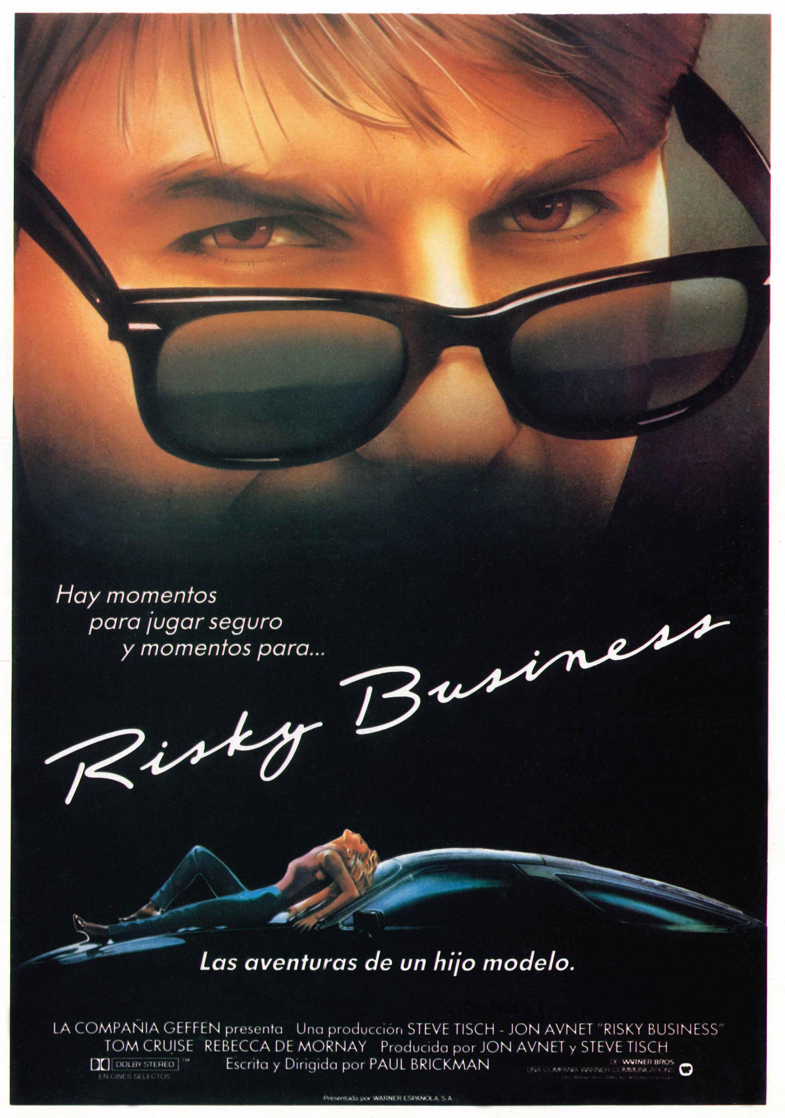 Постер фильма Рискованный бизнес | Risky Business