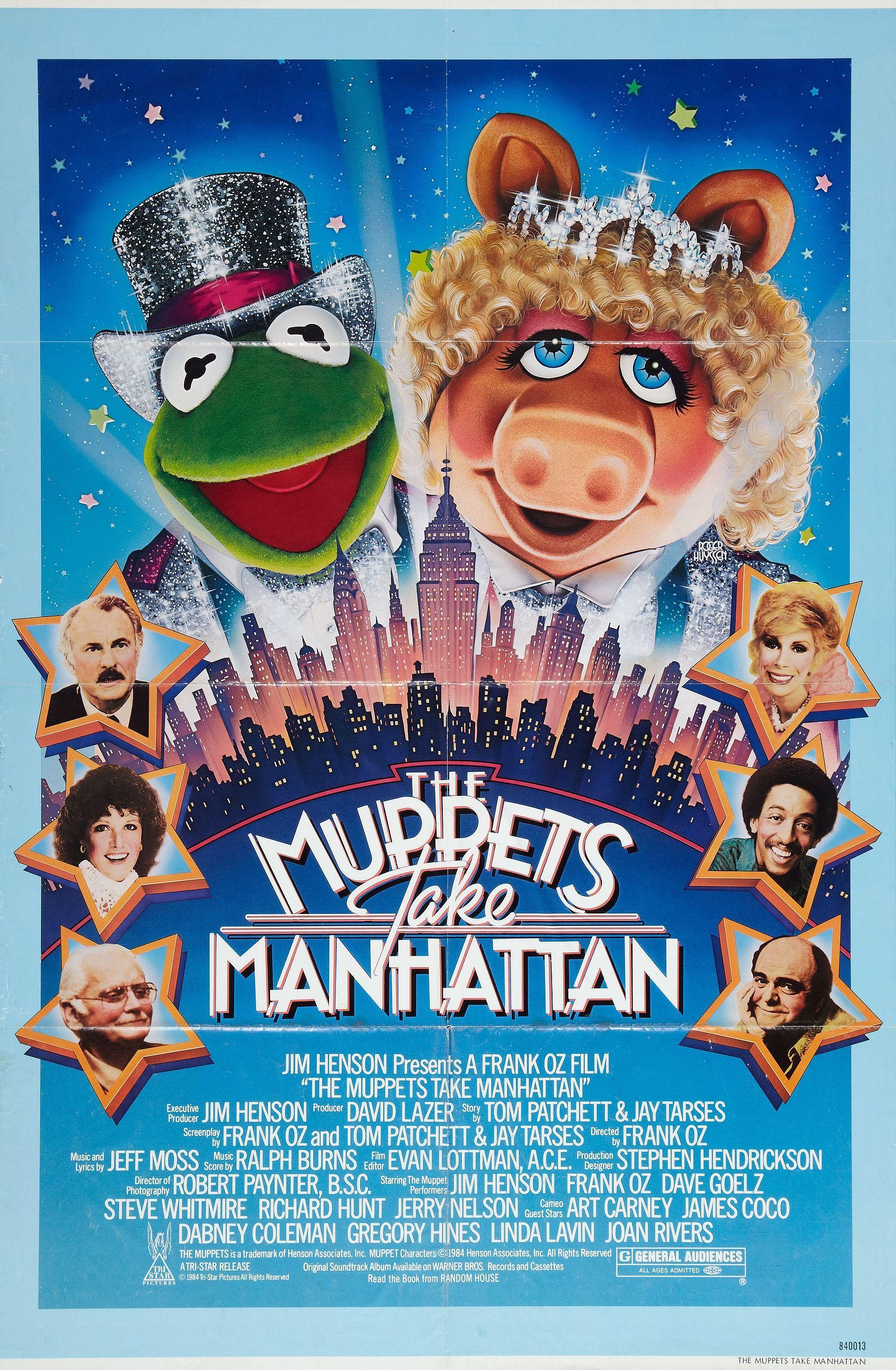 Постер фильма Маппеты захватывают Манхэттэн | Muppets Take Manhattan