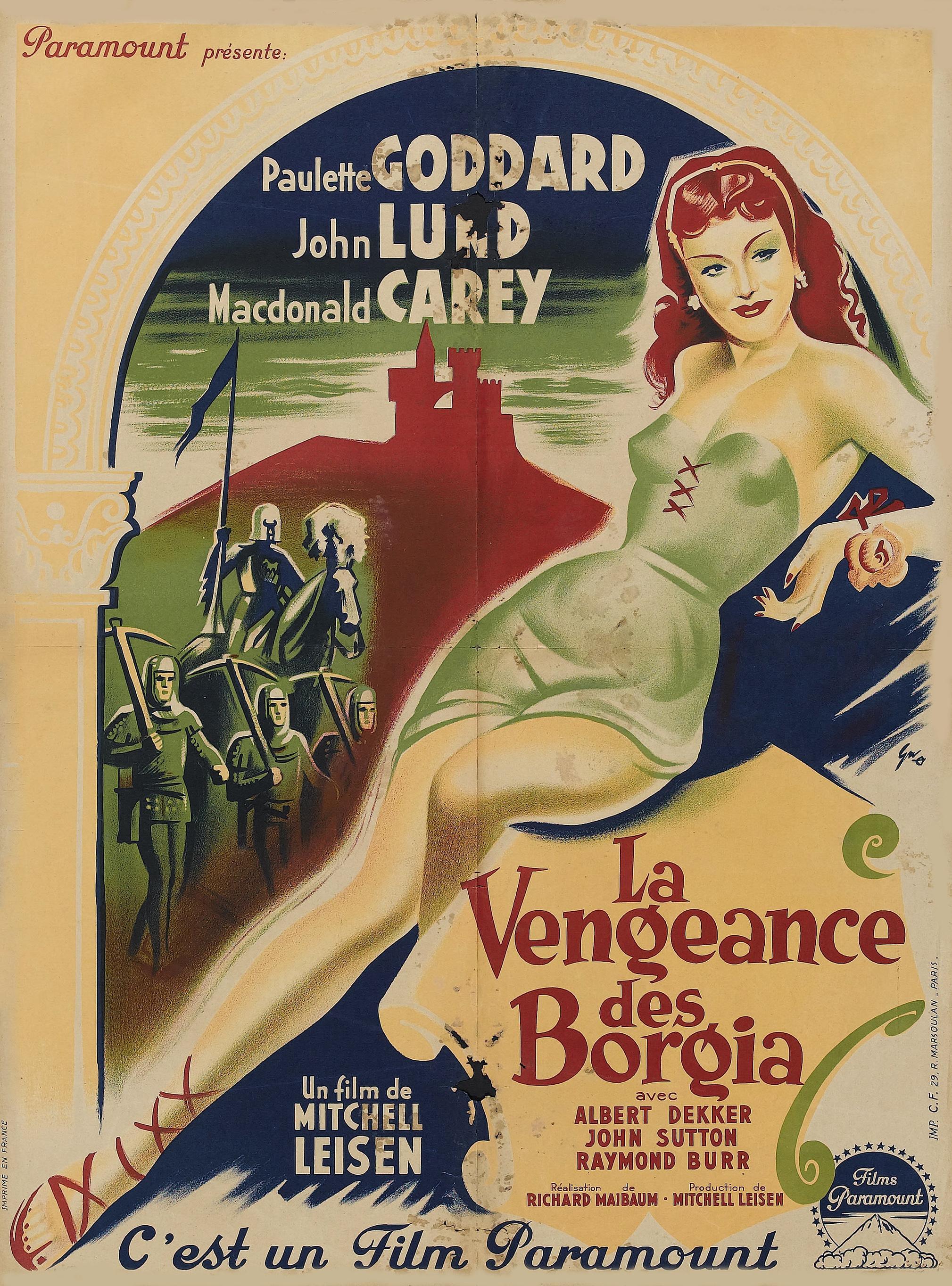 Постер фильма Bride of Vengeance