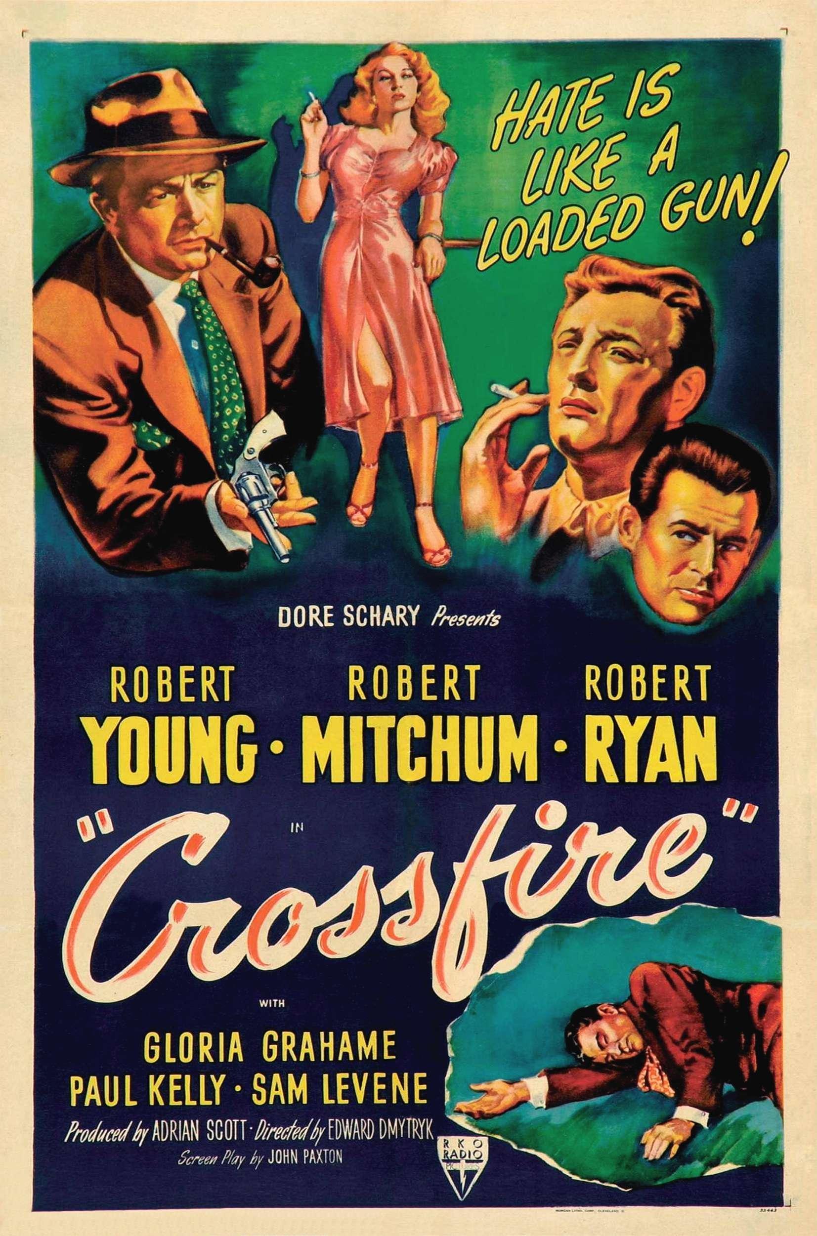 Постер фильма Перекрестный огонь | Crossfire