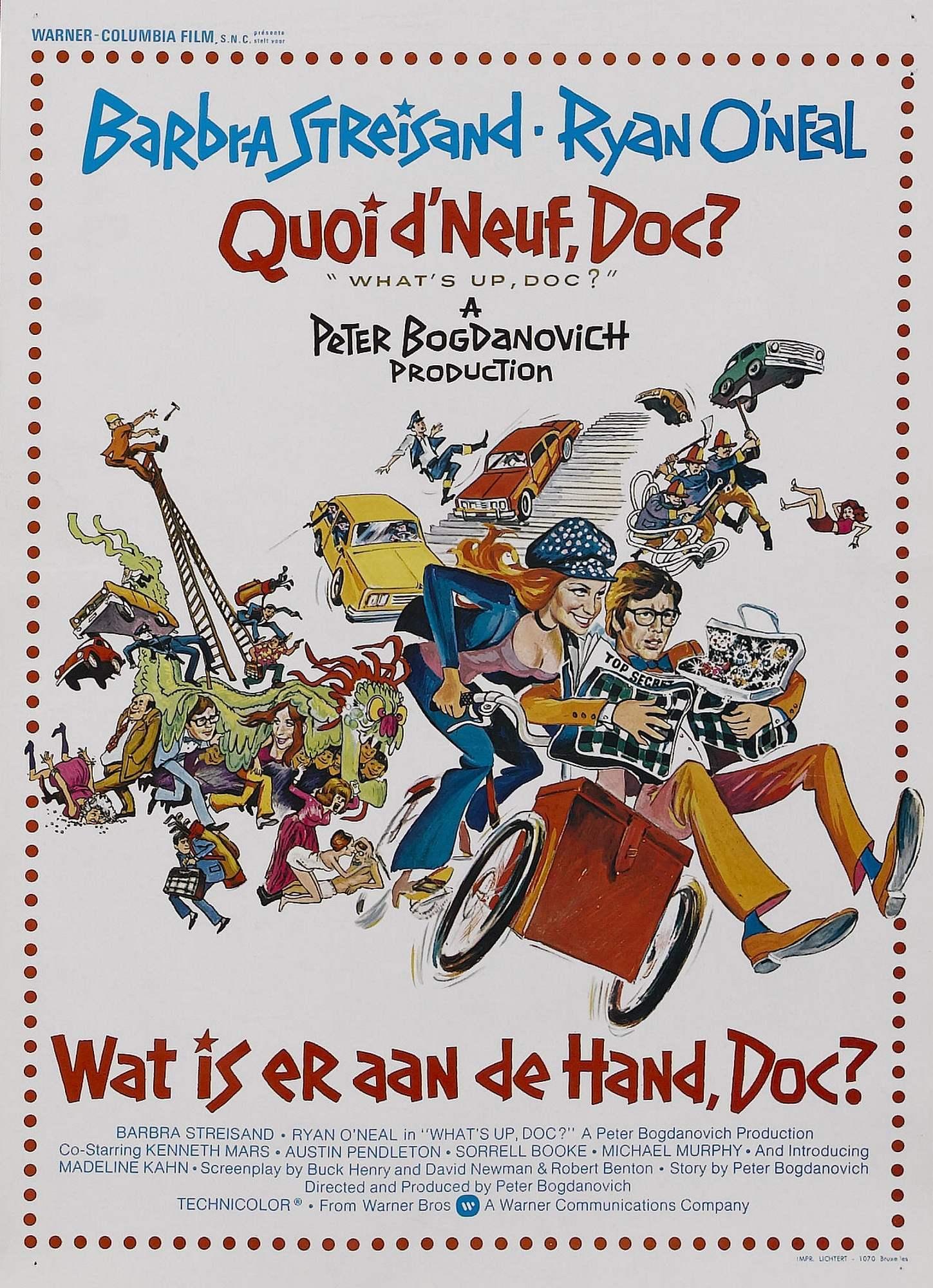 Постер фильма В чем дело, Док? | What's Up, Doc?