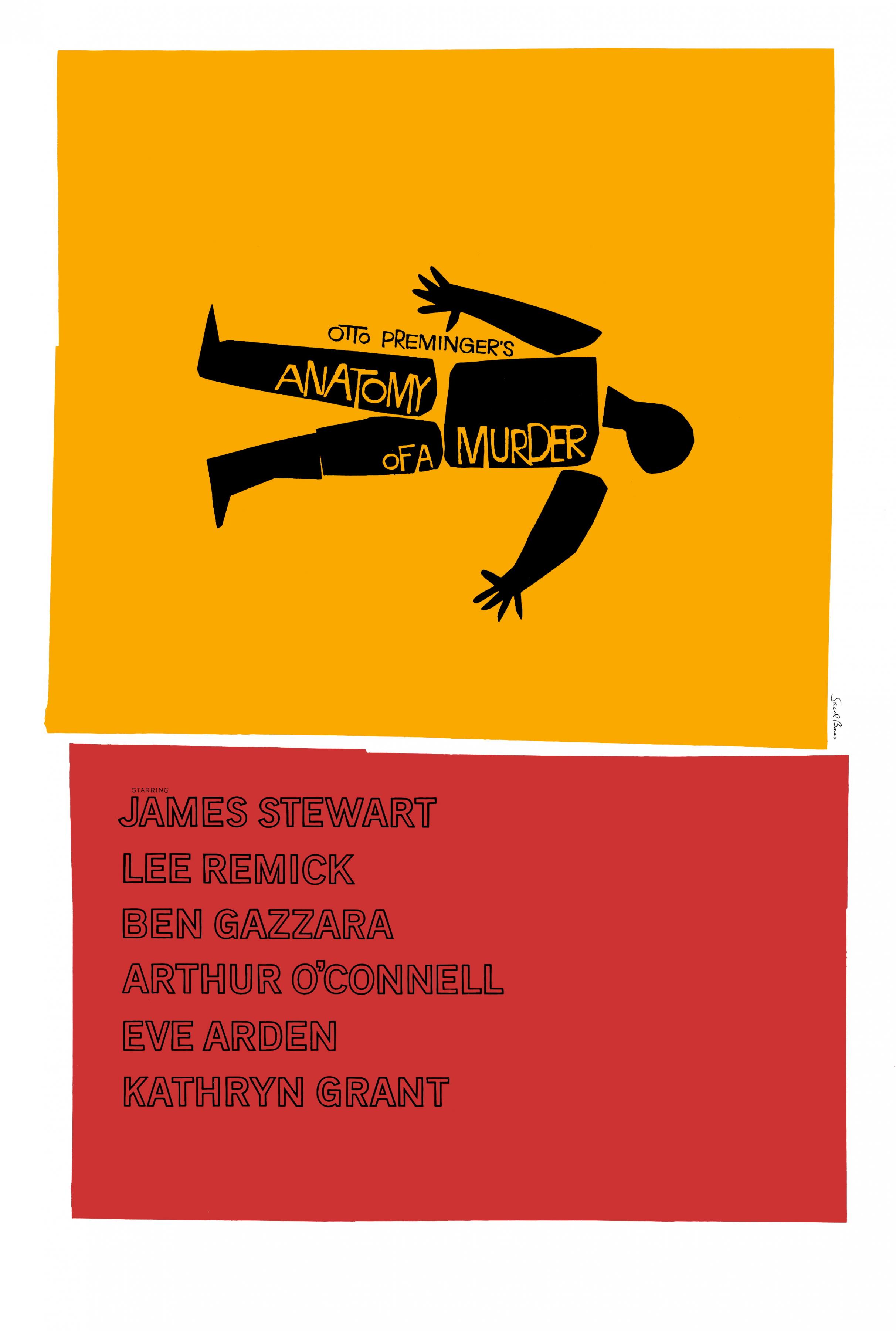 Постер фильма Анатомия убийства | Anatomy of a Murder