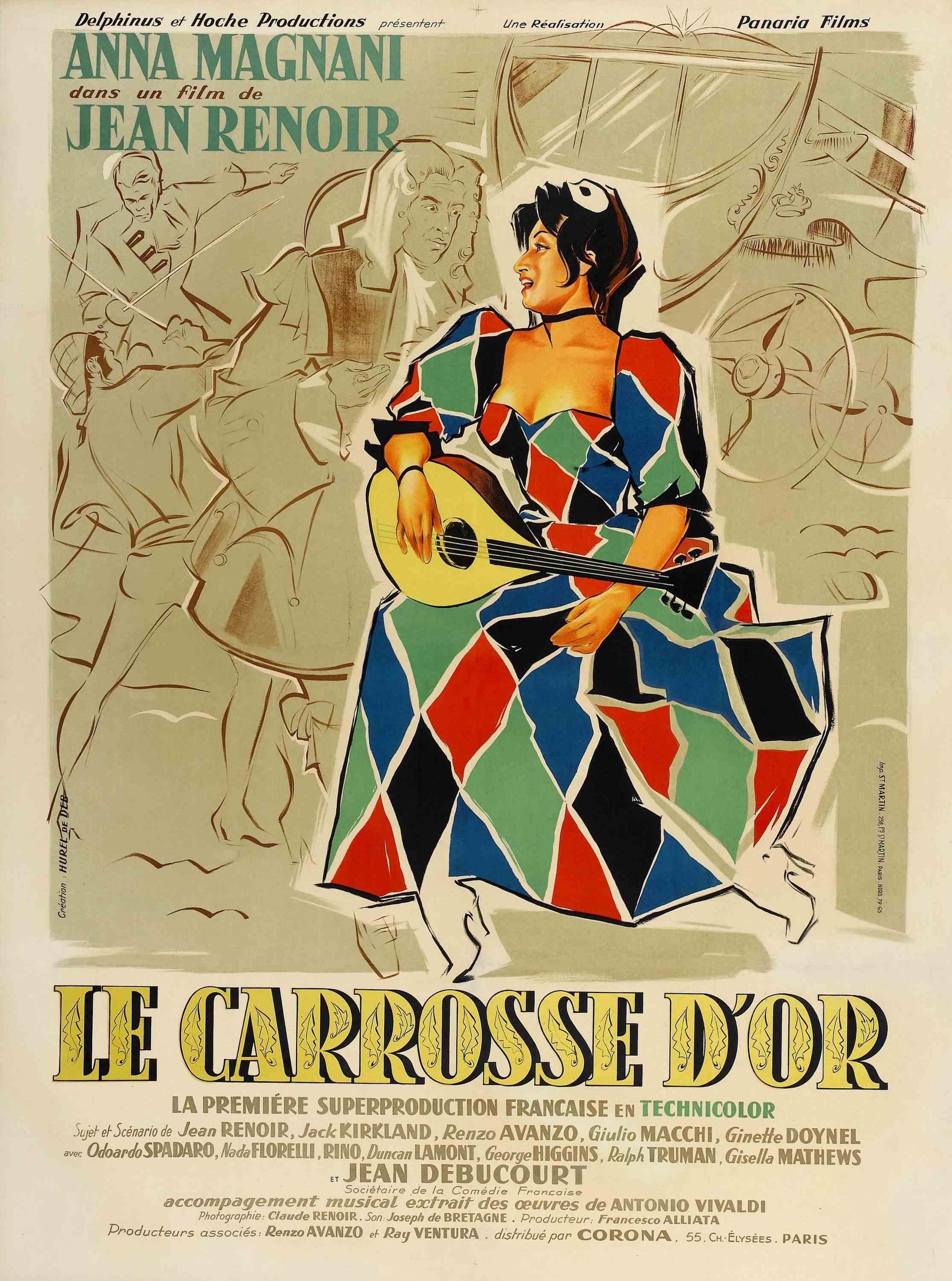 Постер фильма Золотая карета | carrosse d'or