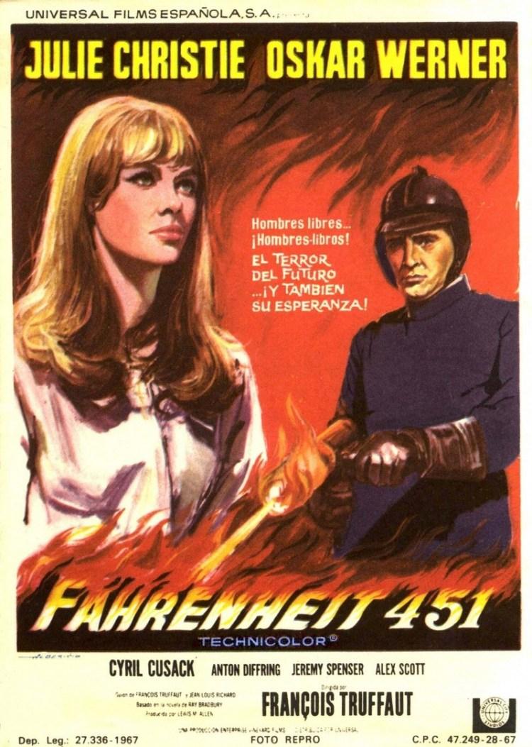 Постер фильма 451 градус по Фаренгейту | Fahrenheit 451