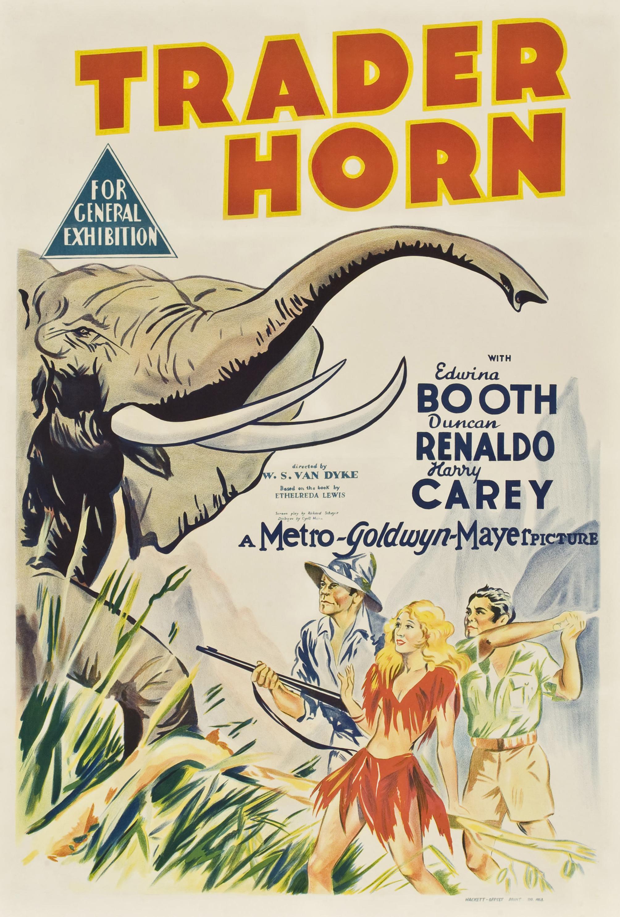 Постер фильма Trader Horn
