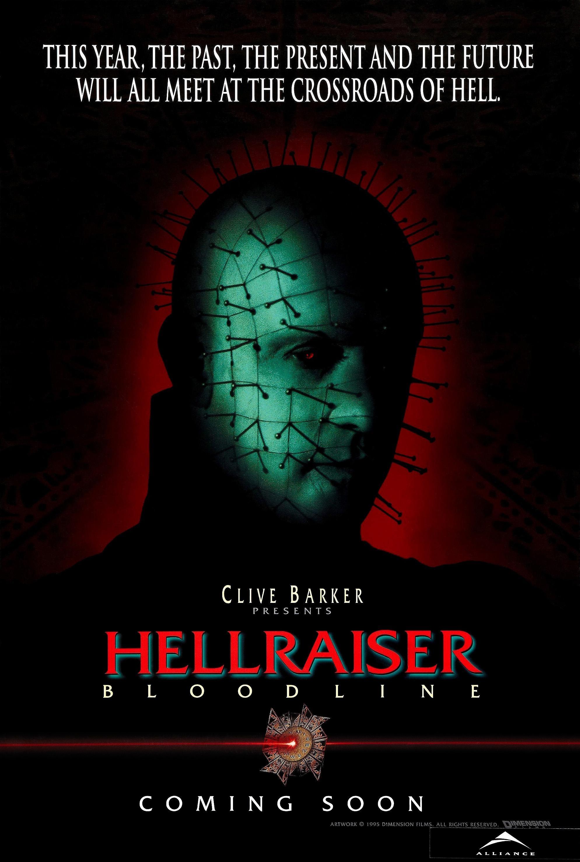 Постер фильма Восставший из ада 4: Кровное родство | Hellraiser: Bloodline
