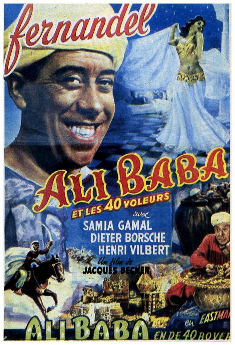 Постер фильма Али Баба и 40 разбойников | Ali Baba et les quarante voleurs