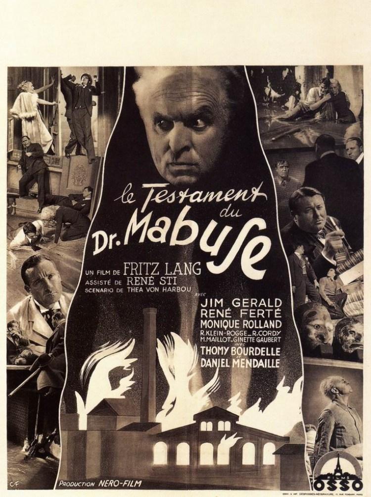 Постер фильма Завещание доктора Мабузе | Testament des Dr. Mabuse
