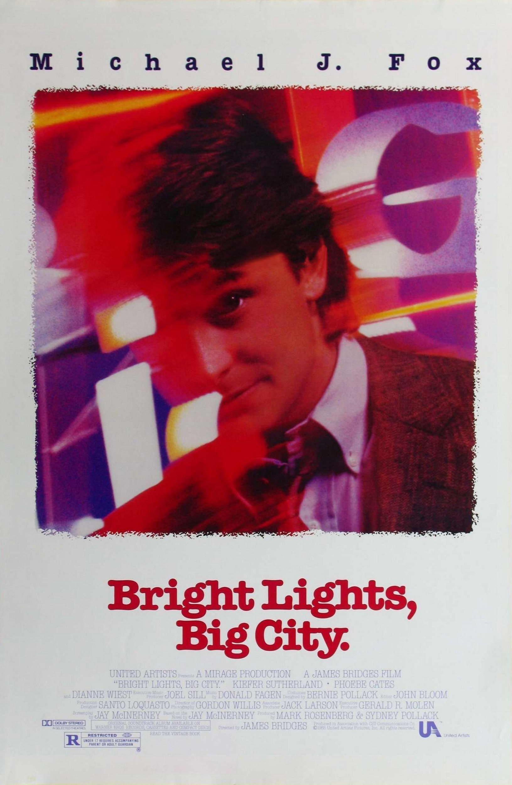 Постер фильма Яркие огни, большой город | Bright Lights, Big City